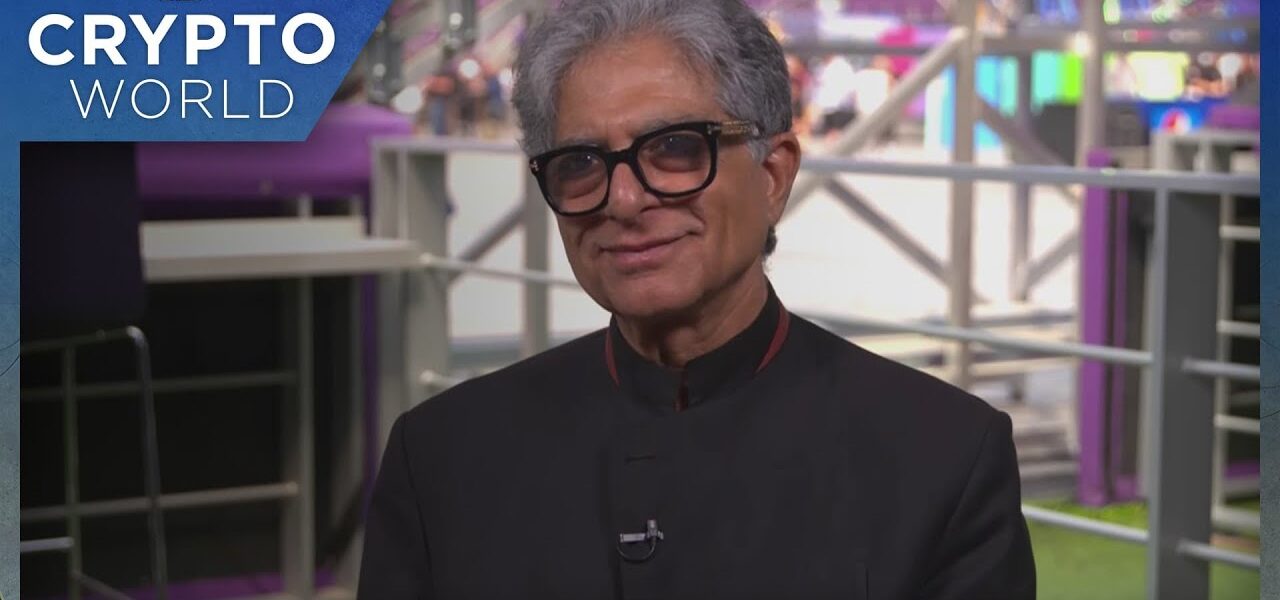 Crypto is here to stay despite recent volatility, says Deepak Chopra