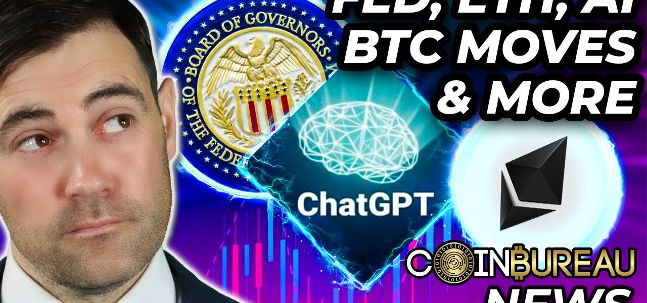 Crypto News: Bitcoin, ETH Update, Fed, AI Wars & MORE!!
