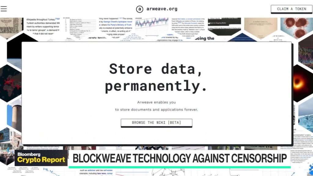 Crypto Report: Blockweave Technology to Maintain Records