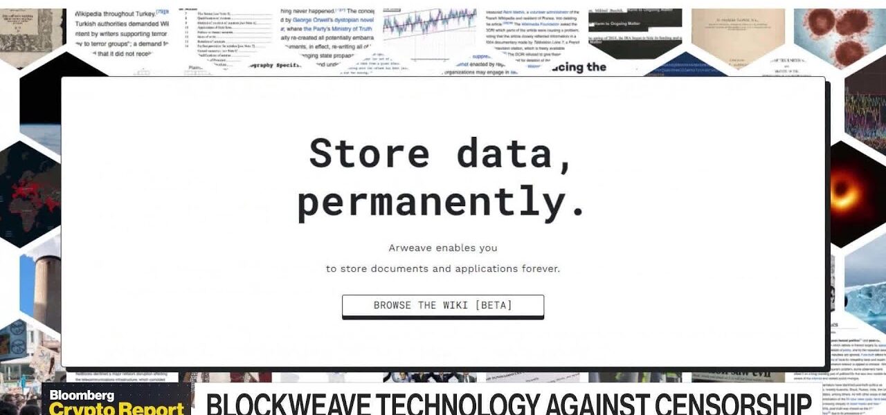 Crypto Report: Blockweave Technology to Maintain Records