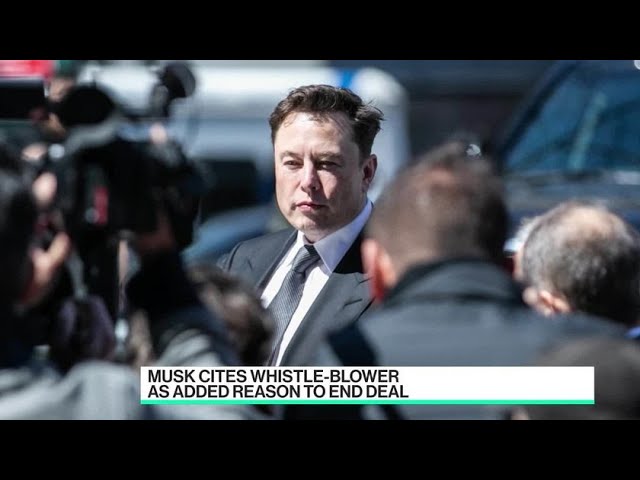 Elon Musk vs Twitter: A new focus on the whistleblower