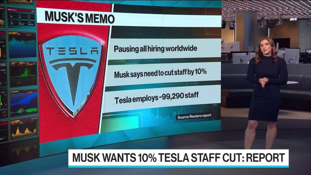 Elon Musk Wants to Cut Tesla Staff by 10%: Reuters