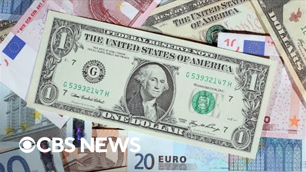 Euro Falls To Equal U.s. Dollar For The First Time In 20 Years