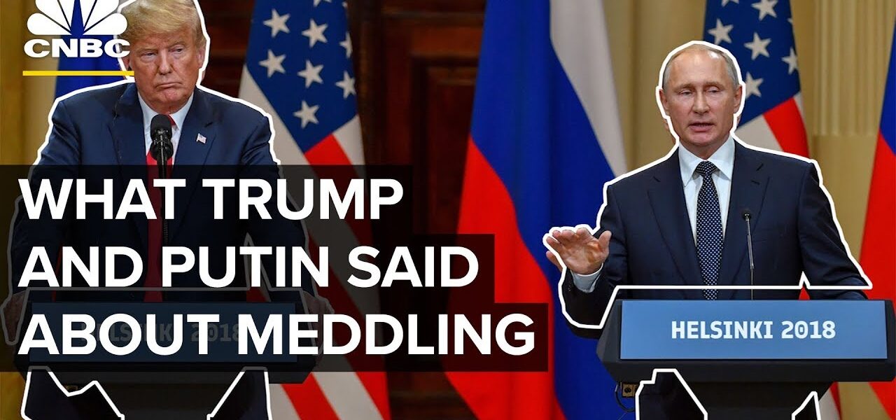 Everything Trump And Putin Said On Russian Meddling