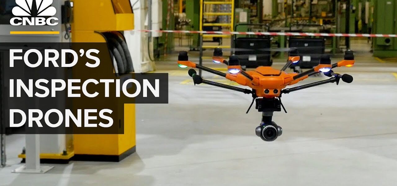 Ford Uses Drones To Make Factories Safer