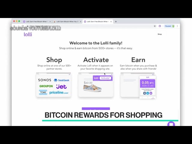 Go Shopping, Get Bitcoin