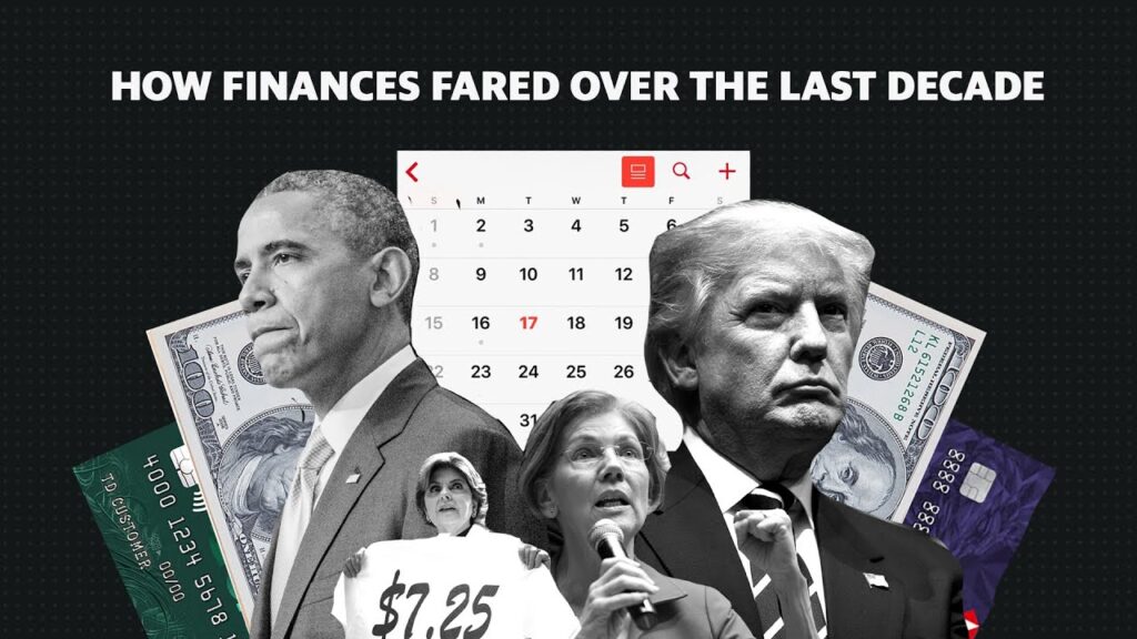 Here’s a look at how finances fared over the last decade