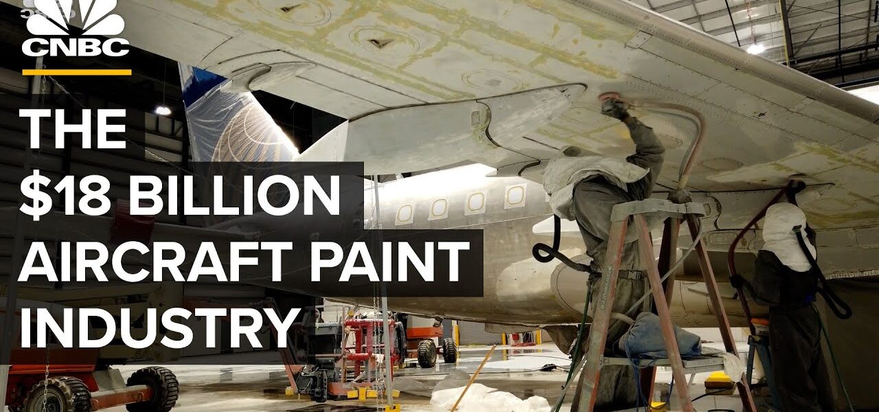 How Airplanes Get Painted