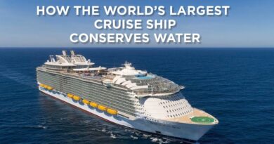 How the world’s largest ship conserves water