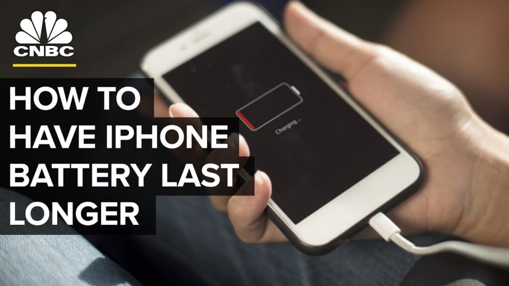 How To Keep Your iPhone Battery Running Longer | CNBC