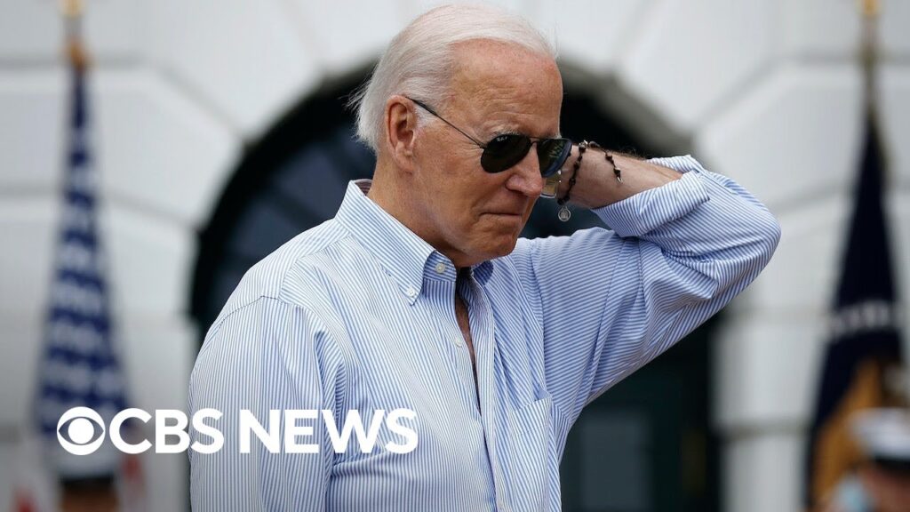 Biden says June inflation numbers are “unacceptably high” but “out-of-date”