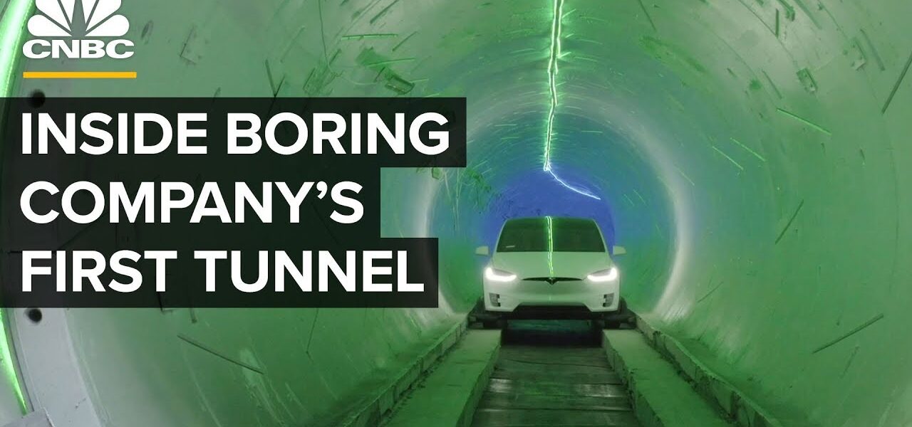 Elon Musk’s Boring Company Opened Its First Tunnel — Watch What It’s Like To Ride Inside