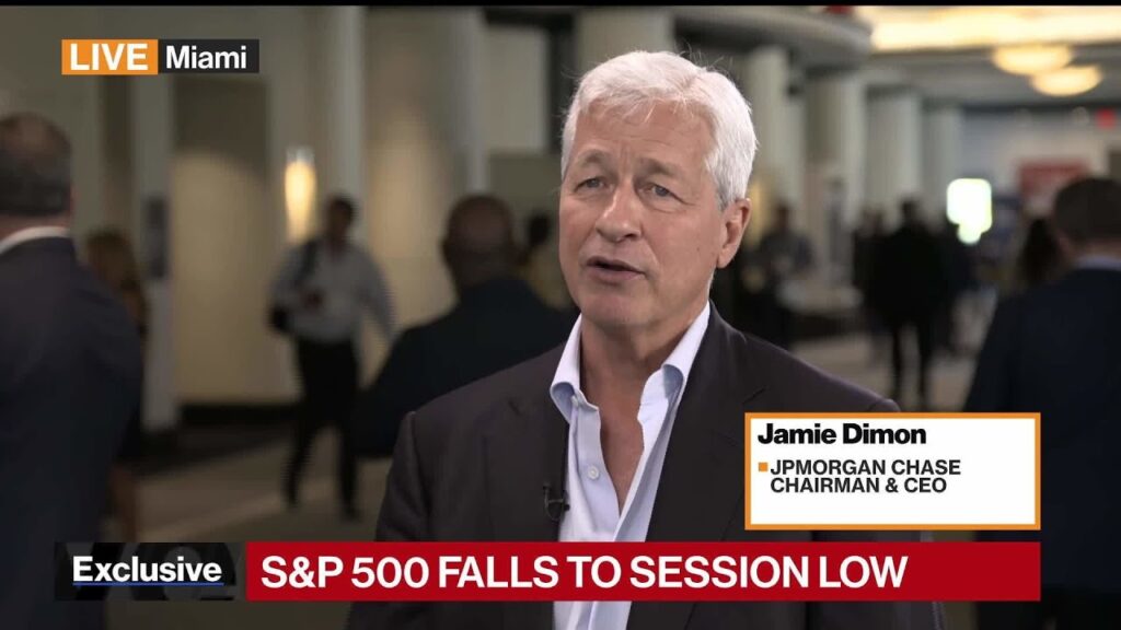 JPMorgan’s Dimon on Market Volatility: Get Used to It