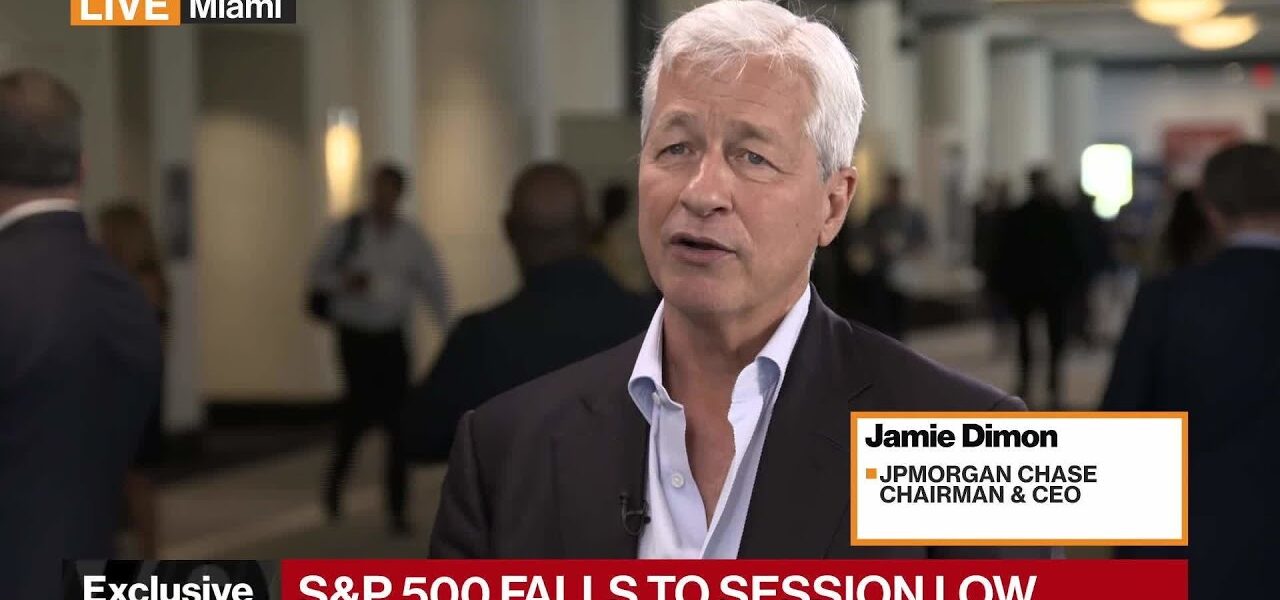 JPMorgan’s Dimon on Market Volatility: Get Used to It