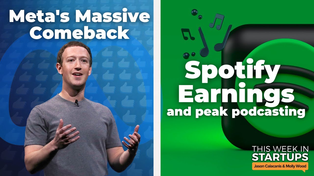 Meta’s Massive Comeback, Fed’s Latest Hike, Gpt-4 Rumors + Spotify Earnings With Lon Harris | E1671