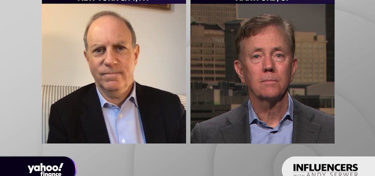 Connecticut Governor Ned Lamont joins Influencers with Andy Serwer to discuss fighting COVID-19