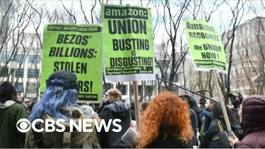 Leader of Amazon workers’ union talks about NYC success