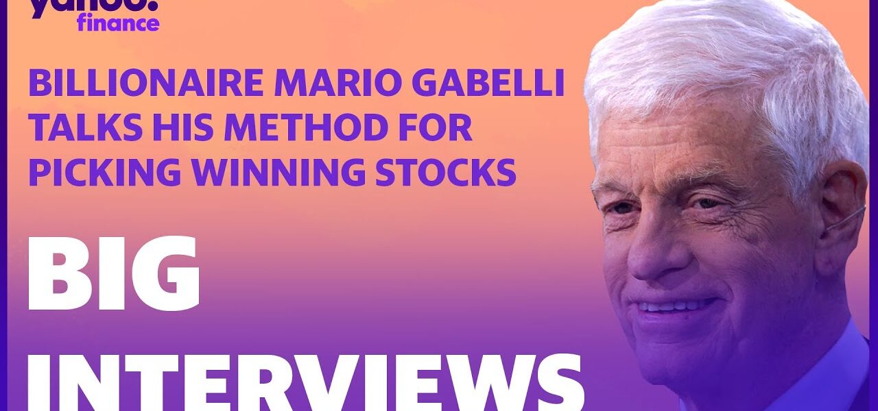 Billionaire Mario Gabelli talks picking winning stocks, and how he became a Wall Street legend