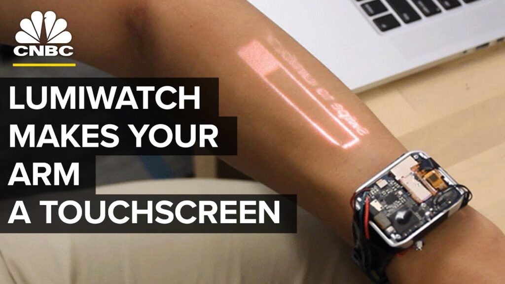 LumiWatch Turns Your Arm Into A Touchscreen | CNBC