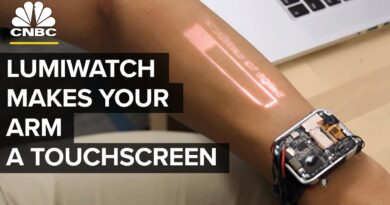 LumiWatch Turns Your Arm Into A Touchscreen | CNBC