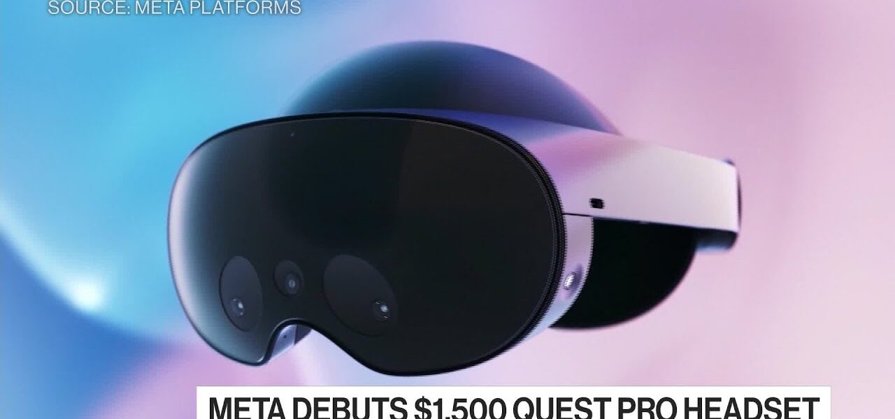 Meta Unveils ,500 Quest Pro VR Headset