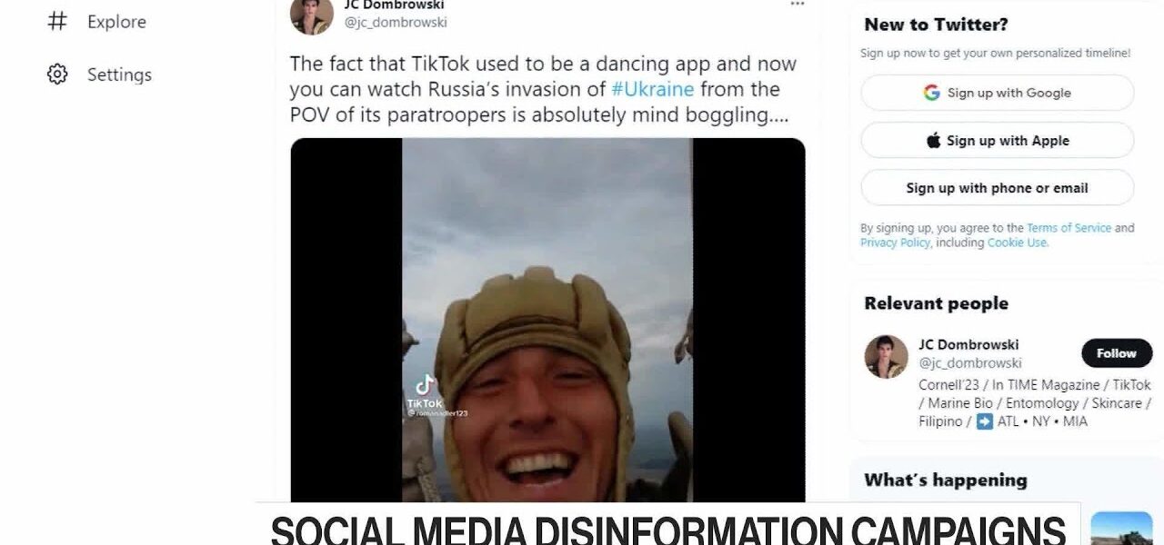 Misinformation on Social Media in the Ukraine War