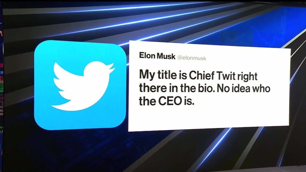 Musk Takes ‘Chief Twit’ Title at Twitter