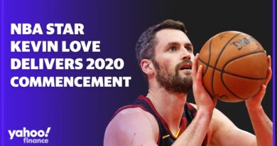 NBA Player Kevin Love provides advice to the class of 2020