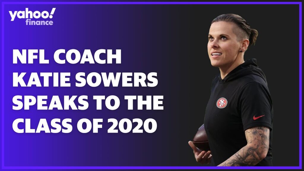 NFL coach Katie Sowers delivers commencement speech to class of 2020