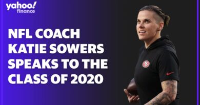NFL coach Katie Sowers delivers commencement speech to class of 2020