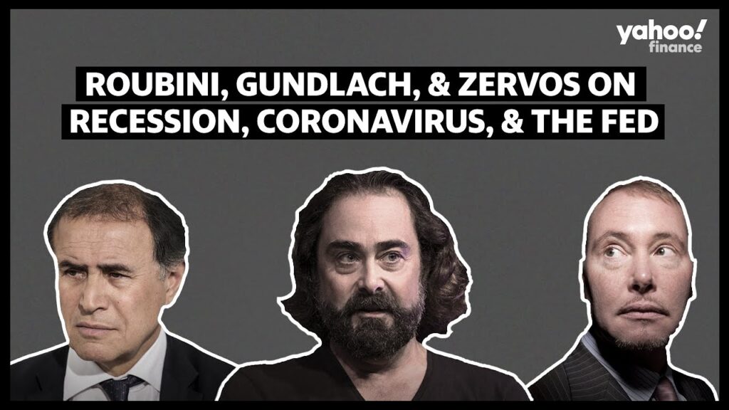 Jeffrey Gundlach, Nouriel Roubini, and David Zervos, talk coronavirus, the Fed and economic recovery