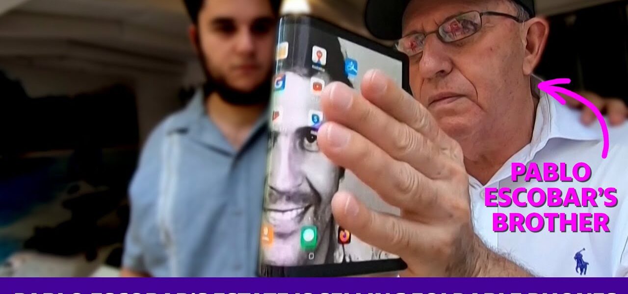 Pablo Escobar’s brother is selling foldable phones