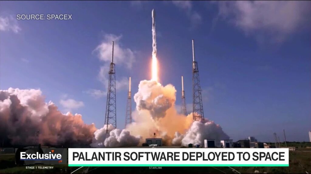 Palantir Software in Space