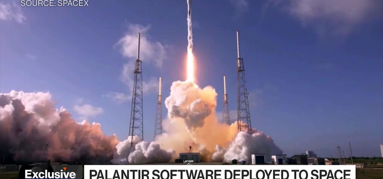 Palantir Software in Space