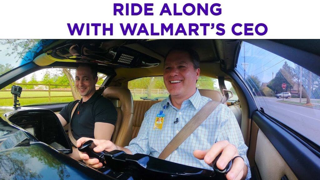 Robots, scanners, towers: Walmart CEO details new tech on a ride along