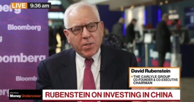 Rubenstein Says China Isn’t as Attractive as It Once Was