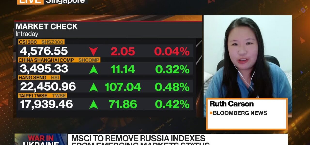 Russia’s ‘Uninvestable’ Stocks Cut by MSCI, FTSE Russell