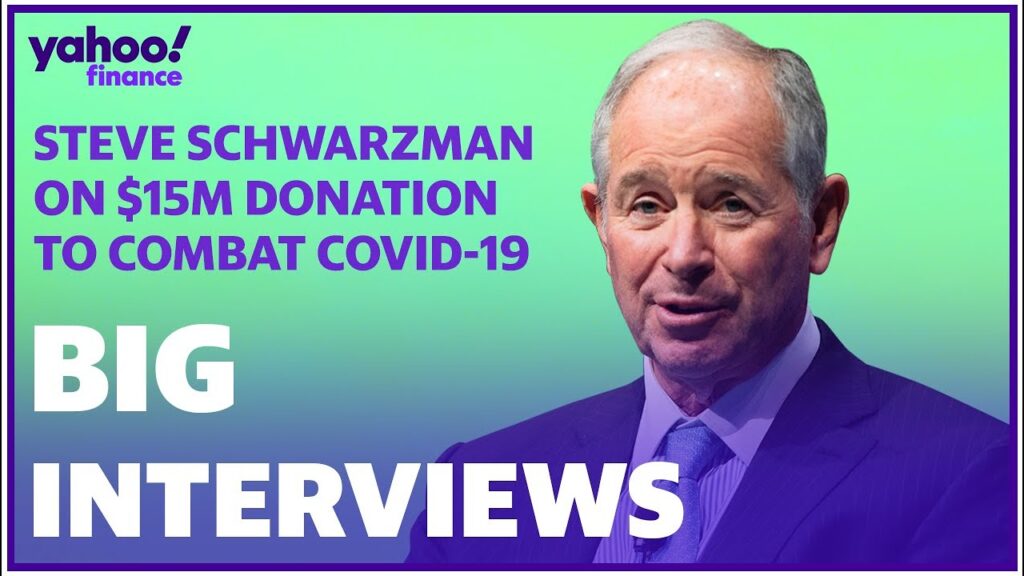 Blackstone’s Stephen Schwarzman discusses coronavirus and his M donation to help New York