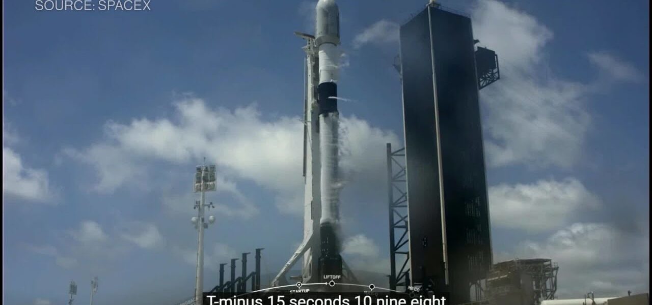 SpaceX Falcon 9 Carries 53 Satellites to Space