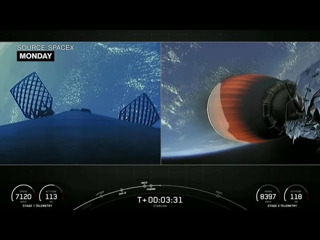 SpaceX Launches 46 Satellites Into Orbit