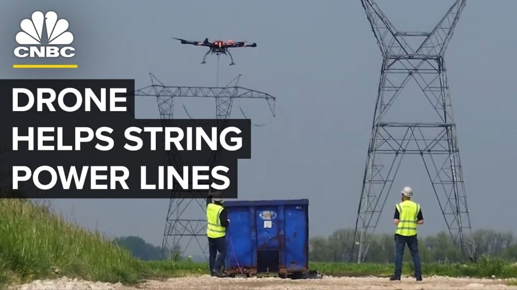 These Drones Make Stringing Power Lines Safer