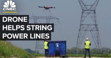 These Drones Make Stringing Power Lines Safer