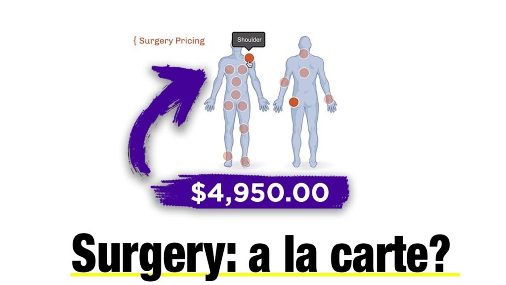 This surgery center publishes all of its prices for operations online