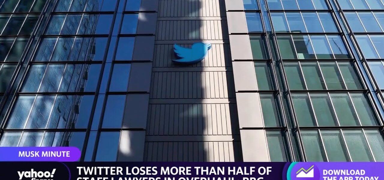 Twitter loses more than half of its attorneys