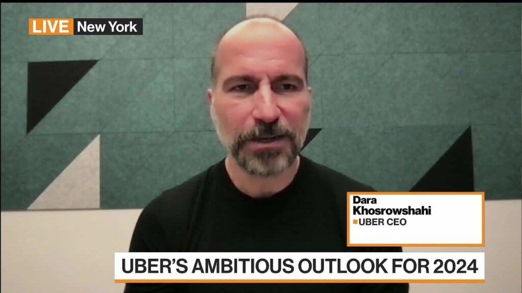 Uber CEO Khosrowshahi on Fares, Cryptos, Food Delivery