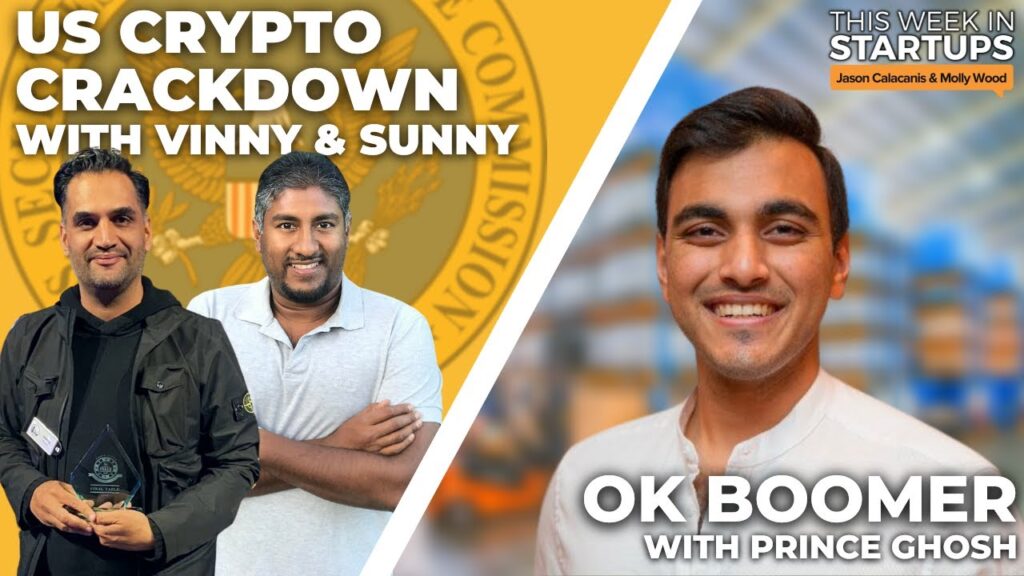 US crypto crackdown with Vinny Lingham & Sunny Madra + OK Boomer | E1680