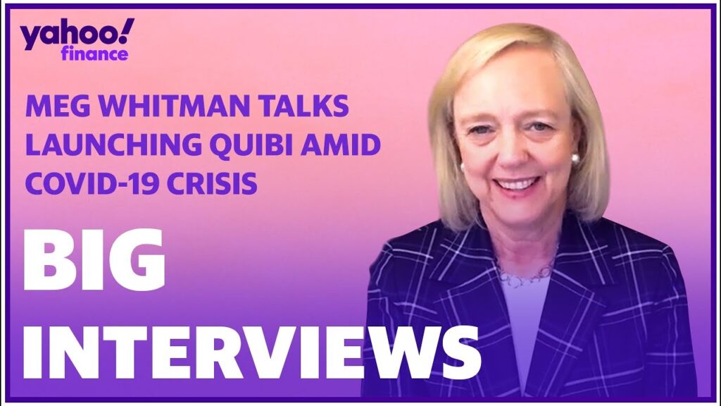 Quibi CEO Meg Whitman discusses the launch of her mobile video platform amid the COVID-19 crisis.