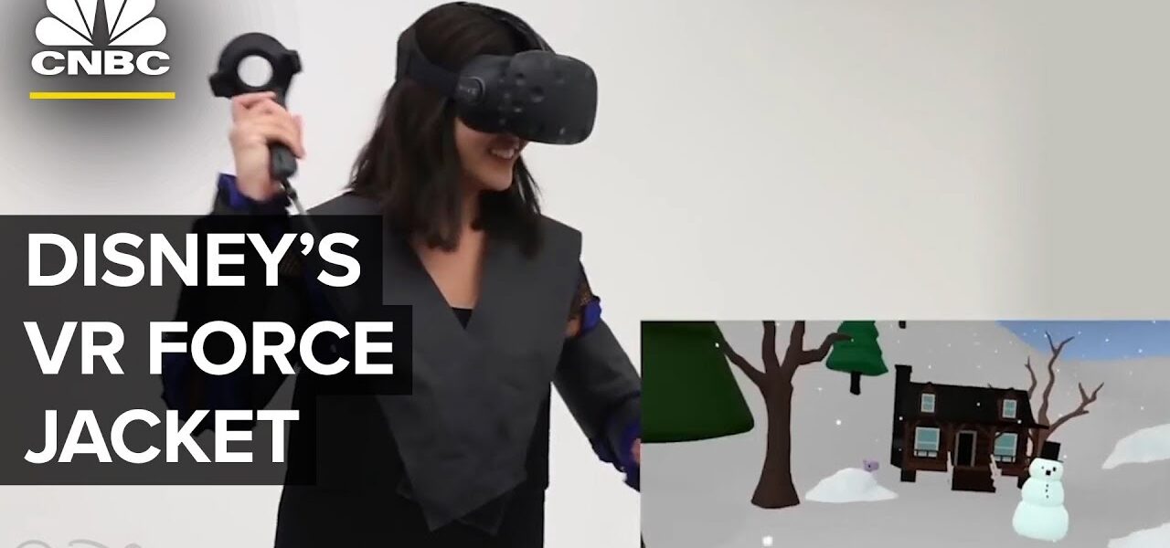 VR Jacket From Disney Research Lets You Feel Sensations | CNBC