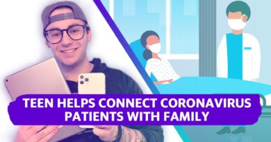 19-year-old helps isolated coronavirus patients reconnect with loved ones