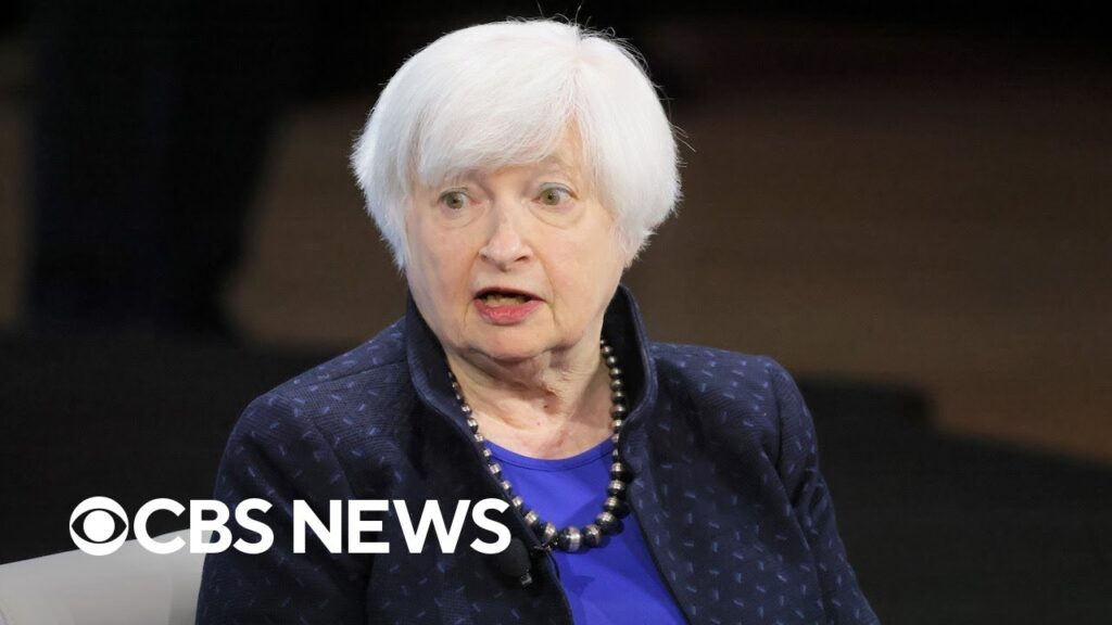 Treasury Secretary Janet Yellen says defaulting on debt would be a “catastrophe”